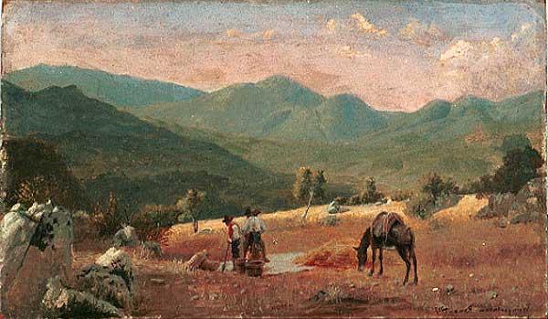 Pedro Weingartner Italian landscape France oil painting art